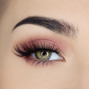 Unicorn Cosmetics 3D Faux Mink Lashes - Honey Bee (Model Shot 1)